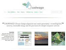 Tablet Screenshot of cadwago.net